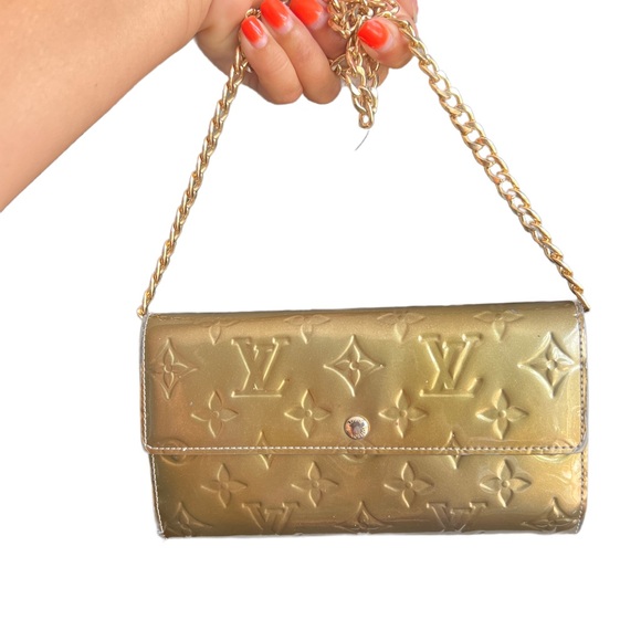 Louis Vuitton Vernis Metallic Gold wallet - Picture 1 of 17
